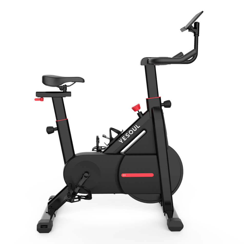 C1a Magnetic Spin Bike — close-up of the frame