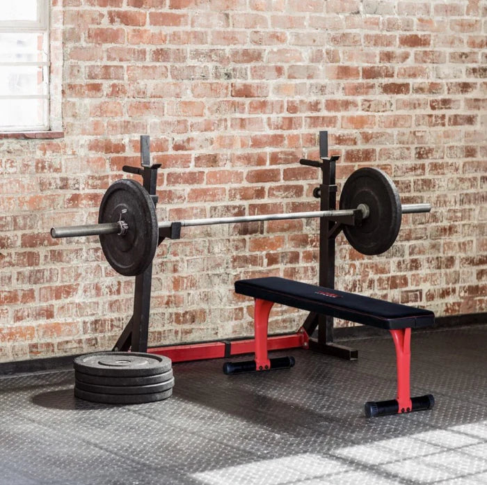 Warrior Flat Bench — detail view