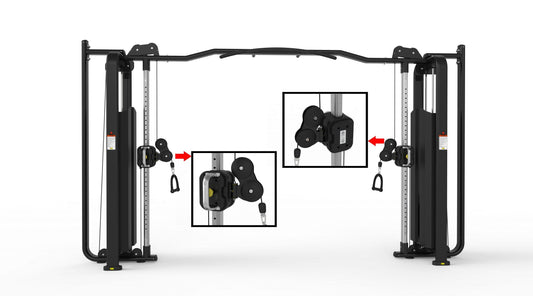 Active Large Cable Crossover product image - Gym Machines South Africa