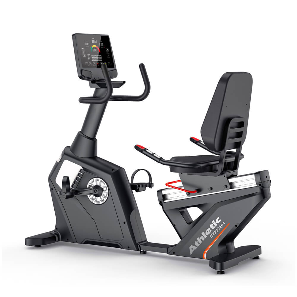 Athletic Athletic Professional Recumbent Bike- 6100BHP LED — exercise bike available from Gym Machines South Africa