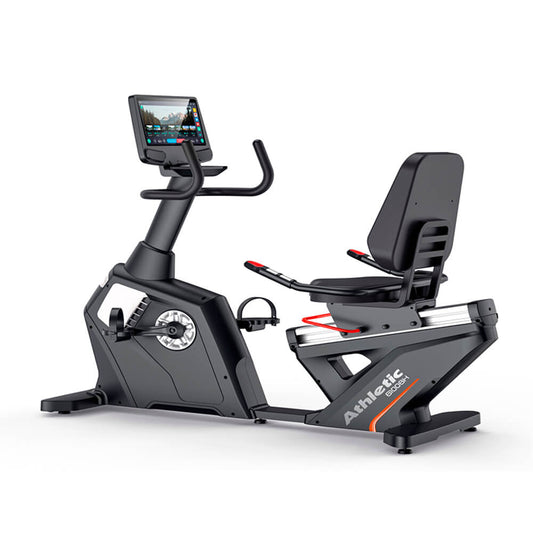 Athletic Athletic Professional Recumbent Bike-6100bhp TFT — exercise bike available from Gym Machines South Africa