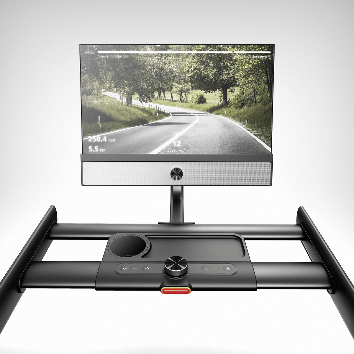 T3 Plus Smart Treadmill — side view