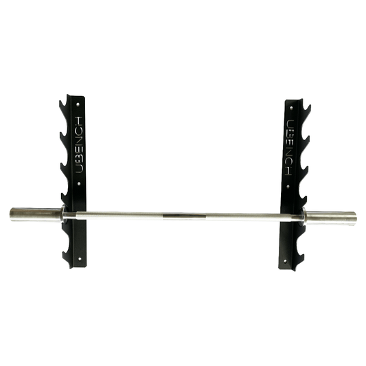 Barbell Gun Rack 5 Slot — rack available from Gym Machines South Africa