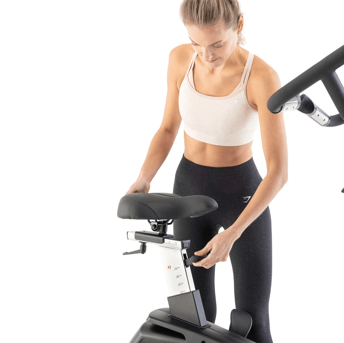 Tunturi Platinum E20 Upright Bike — alternative angle