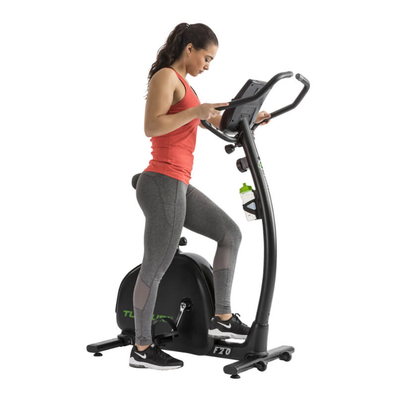 Vendor-Unknown F20 Competence Upright Exercise Bike — rear view