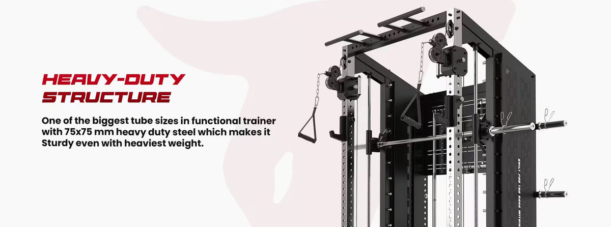 Force Fitness G25 All-In-One Trainer — rear view