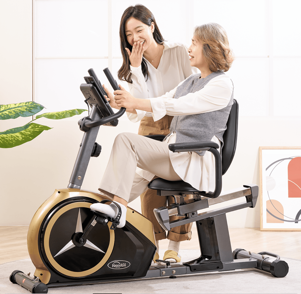 Recumbent Bike — alternative angle