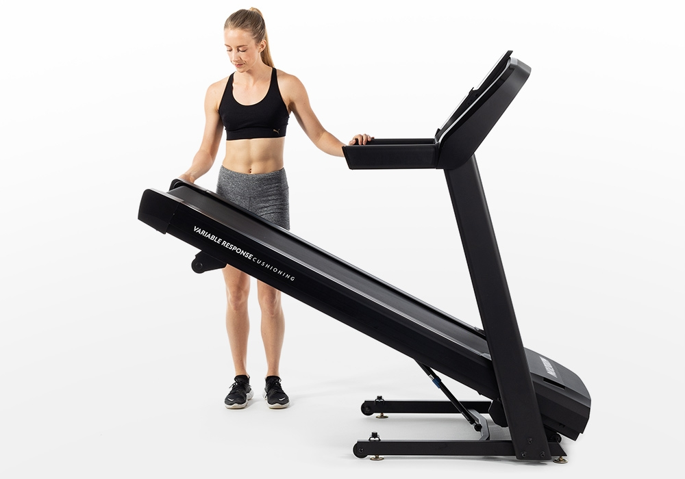 Horizon Fitness Horizon Treadmill T101-27 — in use