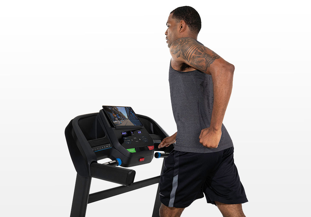 Horizon Fitness Horizon Treadmill T202-26 — rear view