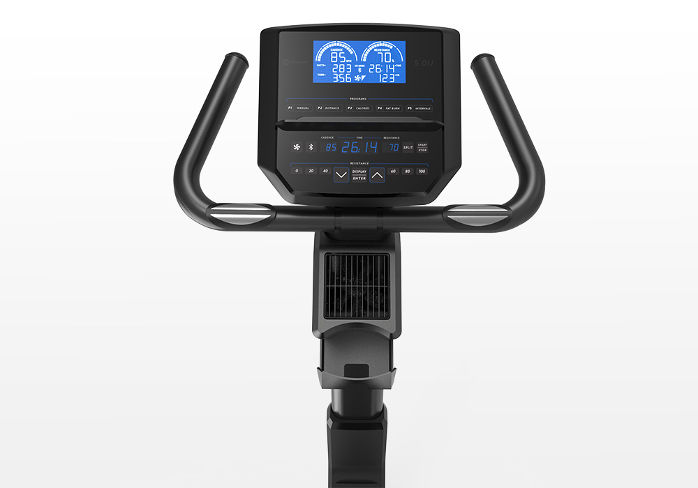 Horizon Fitness Horizon Upright Bike 5.0U — rear view