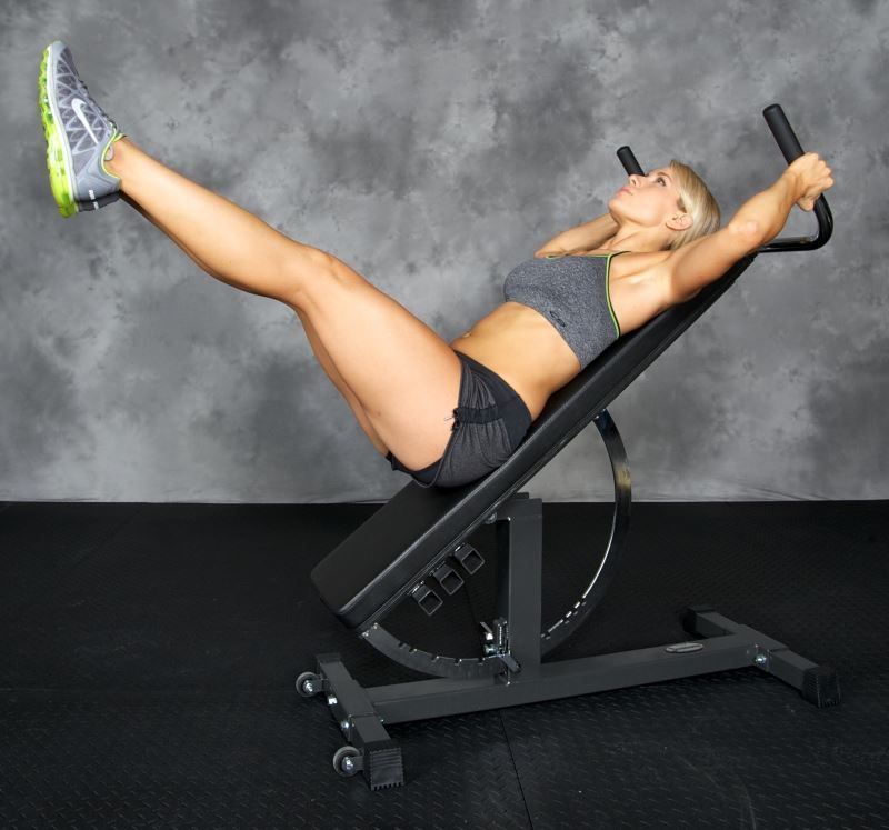 Dip Bar Handle Attachment For Super Bench / Pro — side view