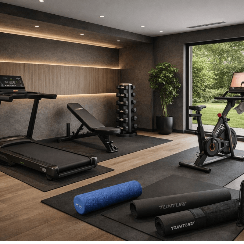 Classic Estate Gym Package — in use