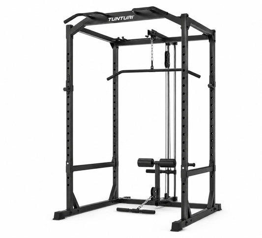 Pr60 Power Rack & Lat Pulldown Attachment — rack available from Gym Machines South Africa