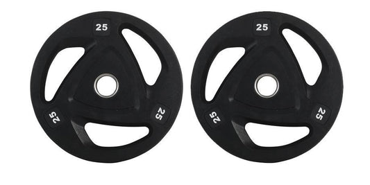 Rubber Covered Olympic Weight Plates product image - Gym Machines South Africa
