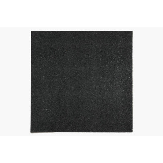 Rubber Tiles1000x1000x15mm Ns Black — gym flooring available from Gym Machines South Africa