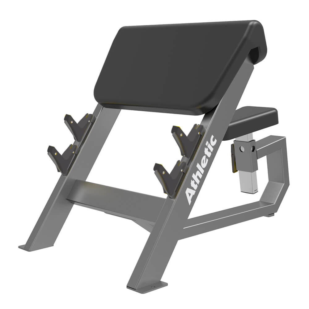 Seated Preacher Curl — bench available from Gym Machines South Africa