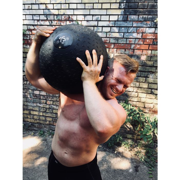 Slam Balls - Textured Tire — in use