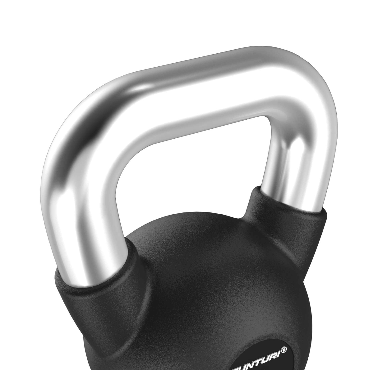 Platinum Rubber Kettlebell 4kg — rear view