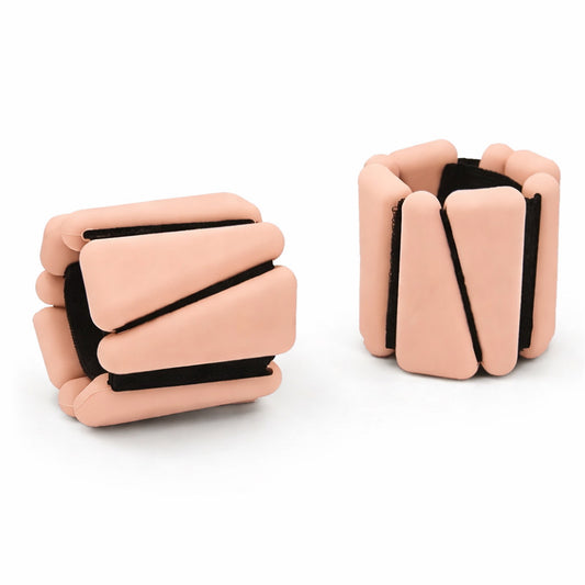 UBench UBench Adjustable Wrist / Ankle Weights 0.5kg Pair – Peach — bench available from Gym Machines South Africa