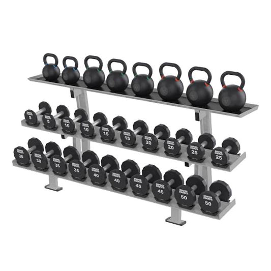 UBench UBench Three Tier Dumbbell Rack — bench available from Gym Machines South Africa